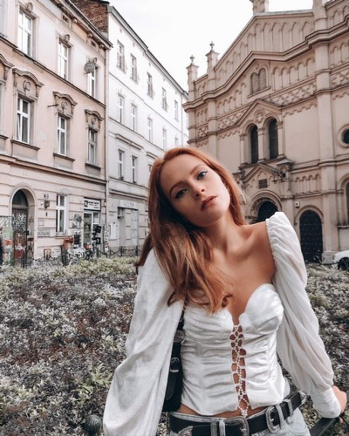 Monika, študentka módy na Cracow School of Art and Fashion Design