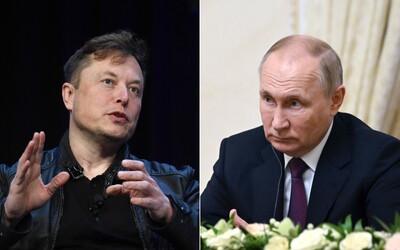 Elon Musk údajně hovořil s Putinem před svým kontroverzním tweetem o Ukrajině. Tvrzení popírá.