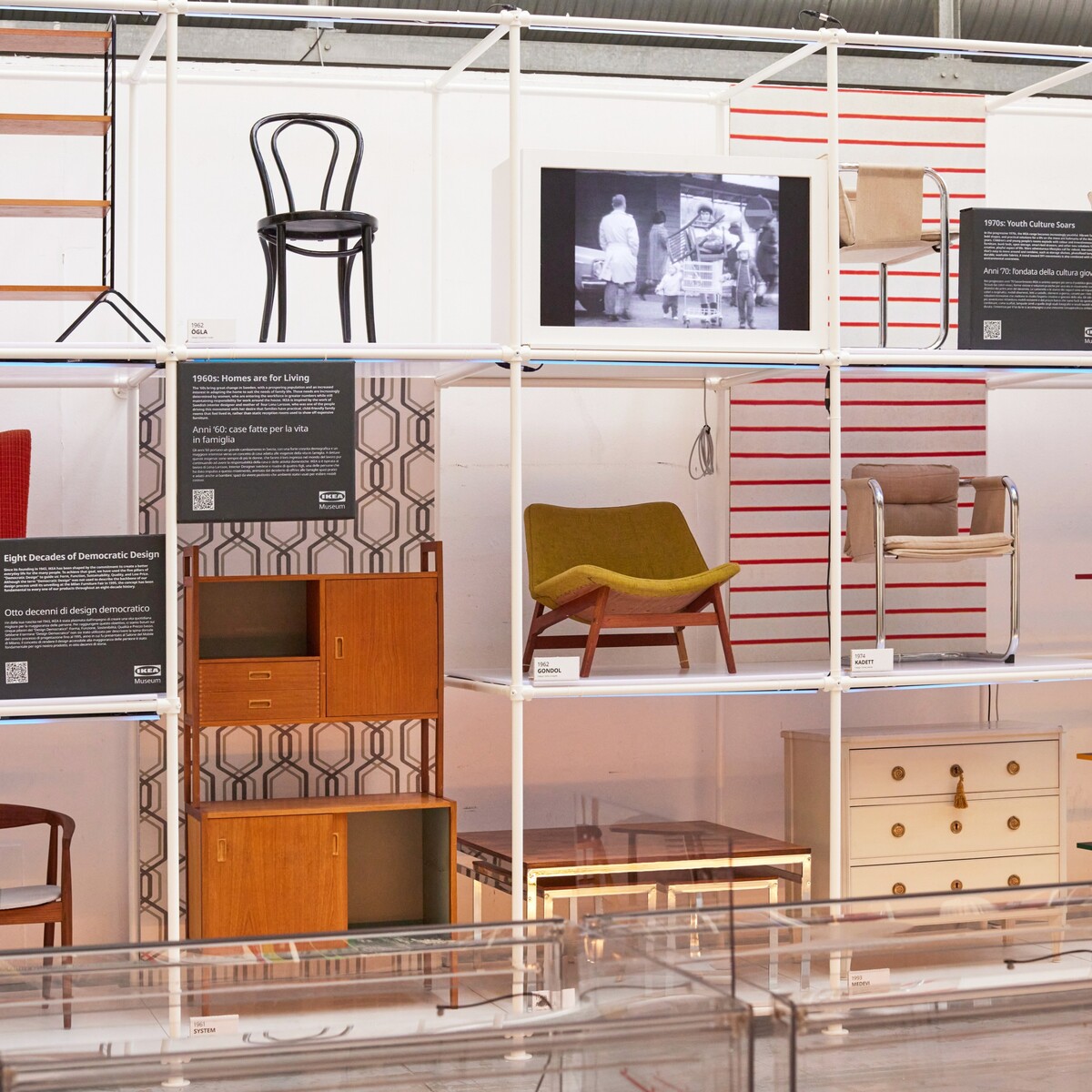 Ikea nám umožnila vidieť najikonickejšie vintage kúsky, ktoré definovali jej dizajnovú cestu. 