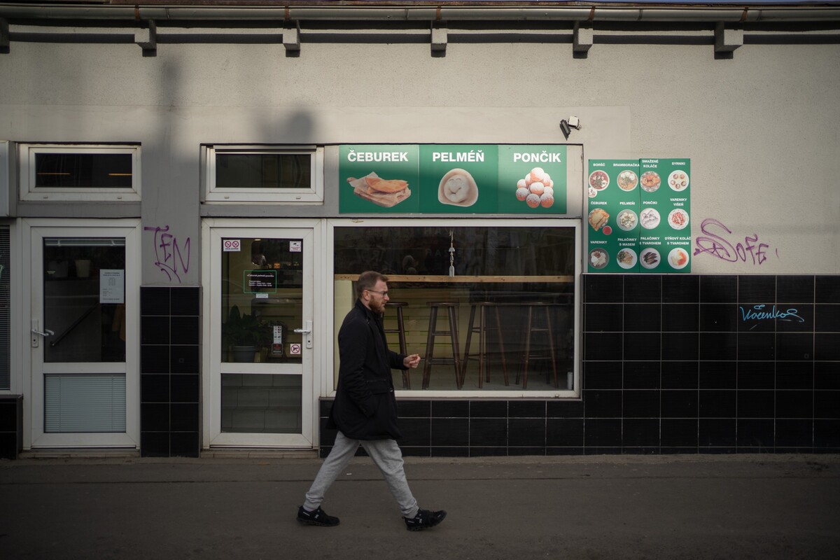 Bistro Čeburek v pražských Strašnicích.