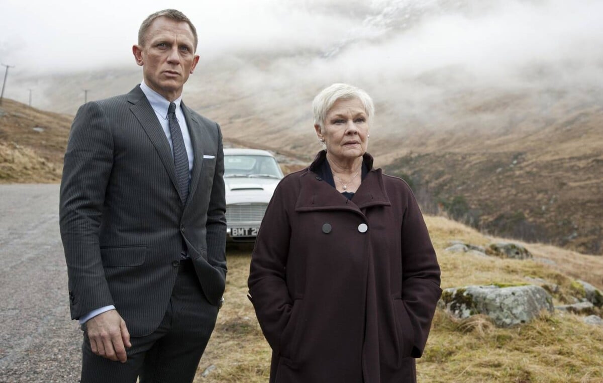 Daniel Craig Judi Dench James Bond Skyfall