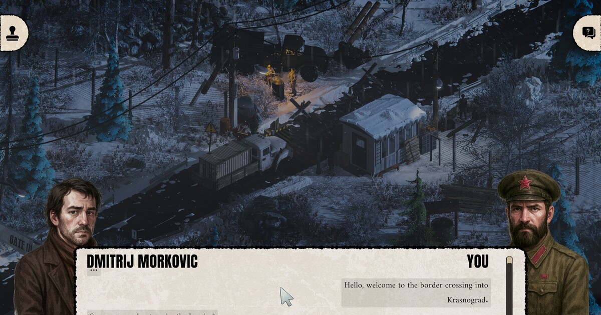 Česká hra z tebe udělá pohraničníka. Musíš odhalit špehy nebo nepřátele režimu