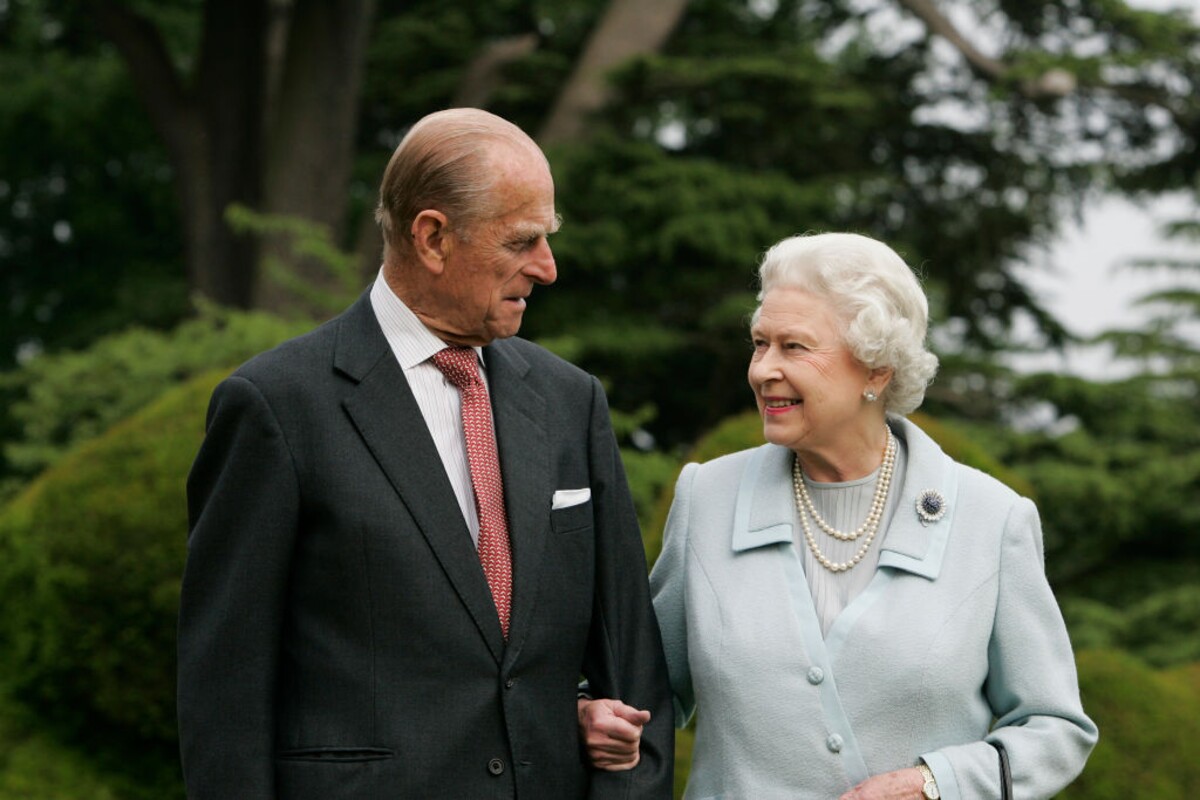 Princ Philip a kráľovná Alžbeta II.