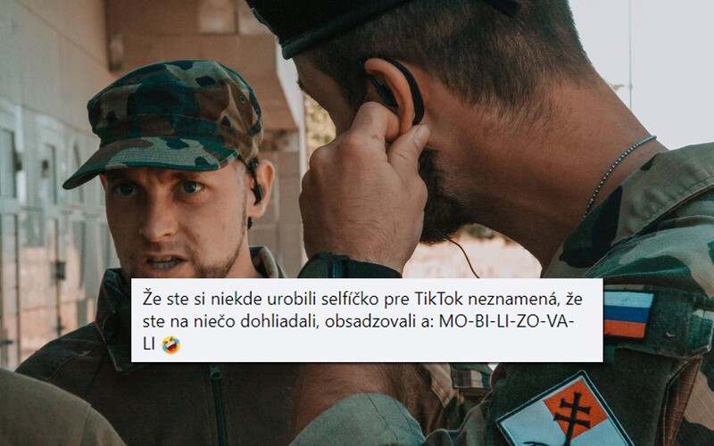 Armáda vysmiala Slovenských brancov, ktorí sa na hraniciach hrali na vojakov. Nezistili ste ani ho*no, ale máte selfie na Tiktok.