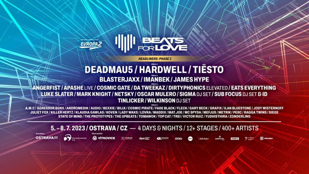 Beats for Love, line-up