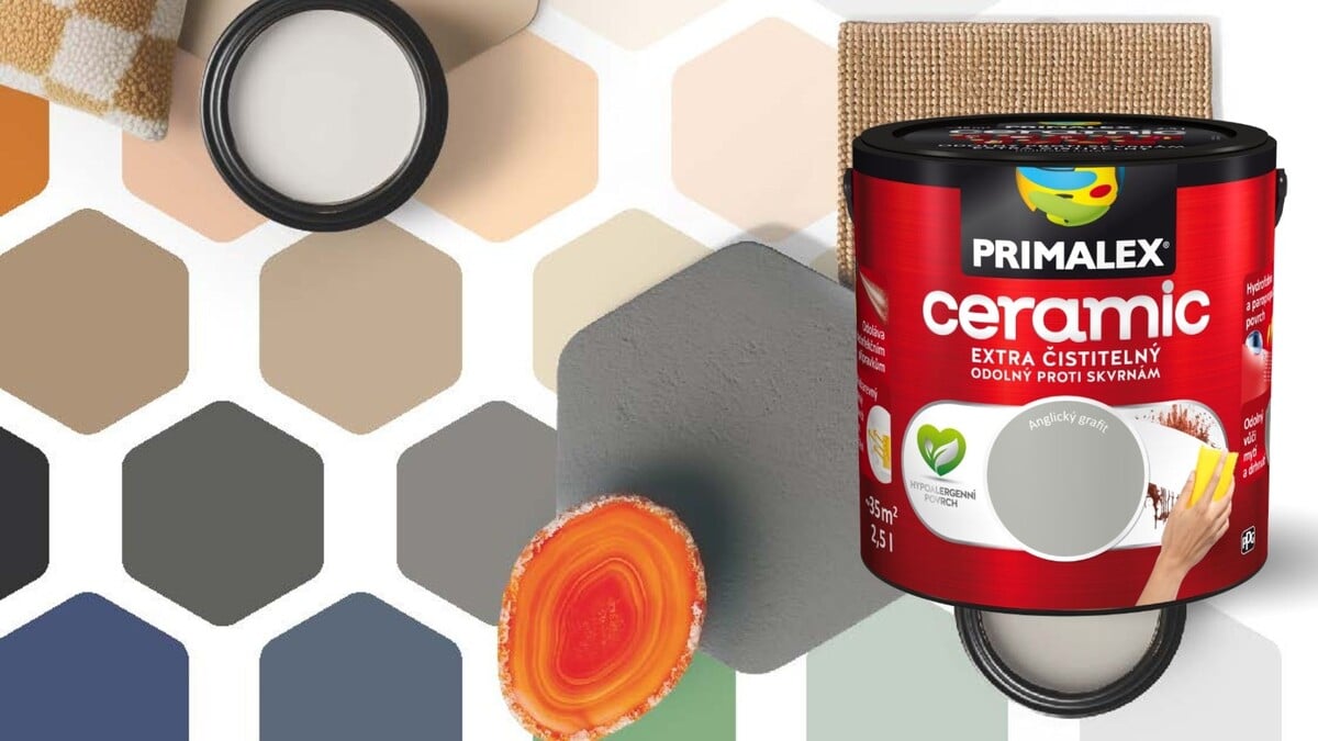 Primalex CERAMIC prináša 28 moderných odtieňov, ktoré sa dajú ľubovoľne kombinovať. Ďalších 40 000 odtieňov je možné zafarbiť podľa tvojho výberu.