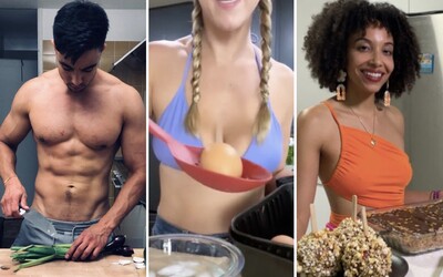 5 bizarných kuchárov z Instagramu: Cedrik znásilňuje suroviny, Reyes svoje recepty spieva a pekárka pečie výlučne nahá
