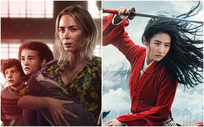 5 najočakávanejších kinopremiér v marci. Tiché miesto 2 umlčí kinosály a Mulan nás vezme do fantasy Číny 
