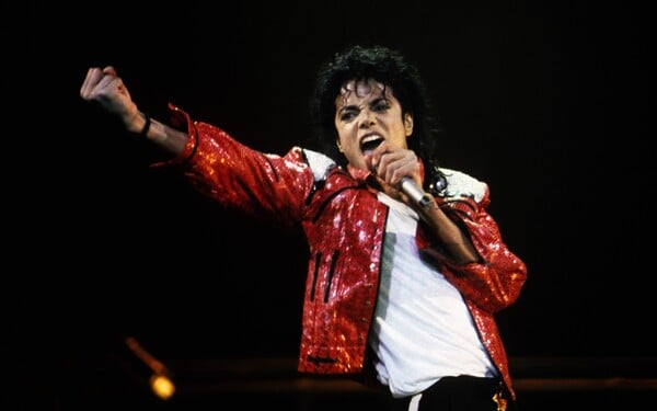 S Michaelem Jacksonem.