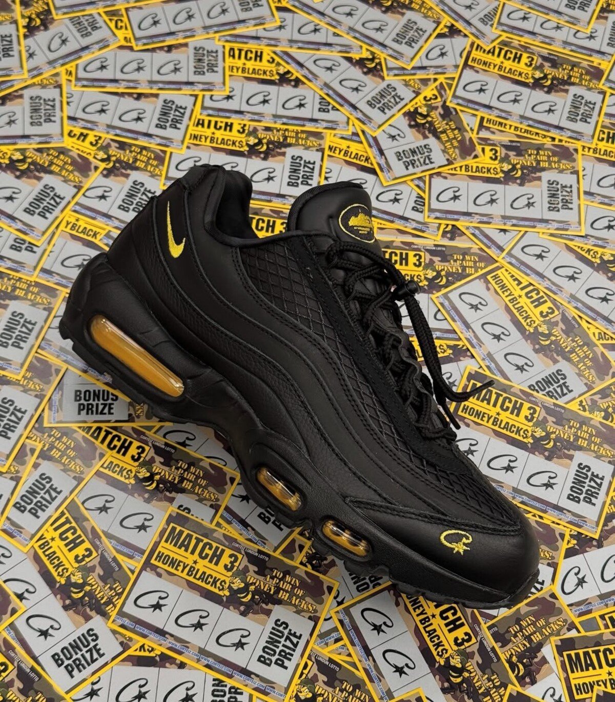 Nike Air Max 95 „Honey Black“, Corteiz