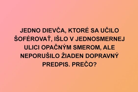 Aká je odpoveď na túto hádanku? 