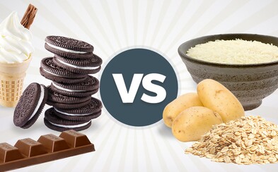 50g sacharidů z oblíbené dobroty versus 50g sacharidů z rýže. Přibereme z něčeho více tuku a jsou zde nějaké rozdíly? 50g sacharidů z oblíbené dobroty versus 50g sacharidů z rýže. Přibereme z něčeho více tuku a jsou zde nějaké rozdíly?