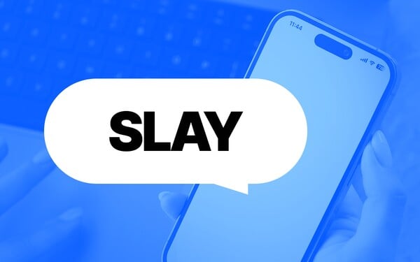 Do ktorej vety sa hodí výraz „slay“?