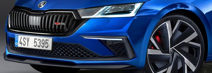 Nová Octavia RS přijde na trh i v hybridní verzi. Takto může vypadat
