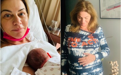 52-ročná Monika Beňová porodila zdravú dcérku Leušku 52-ročná Monika Beňová porodila zdravú dcérku Leušku