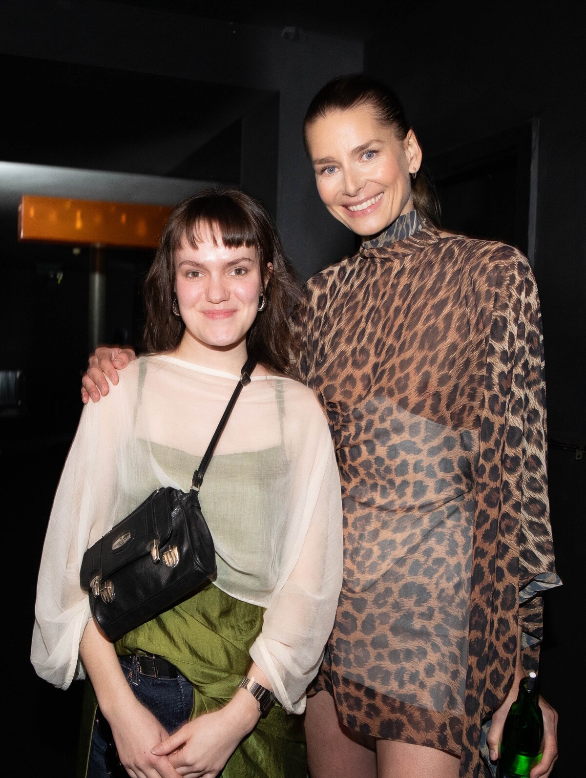 Topmodelka Hana Soukupová s loňskou vítězkou a letošní porotkyní Anežkou Kabelkovou.