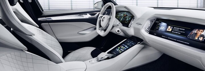 První SUV a zároveň hybrid značky Škoda, atraktivní koncept VisionS, nám ukázal interiér