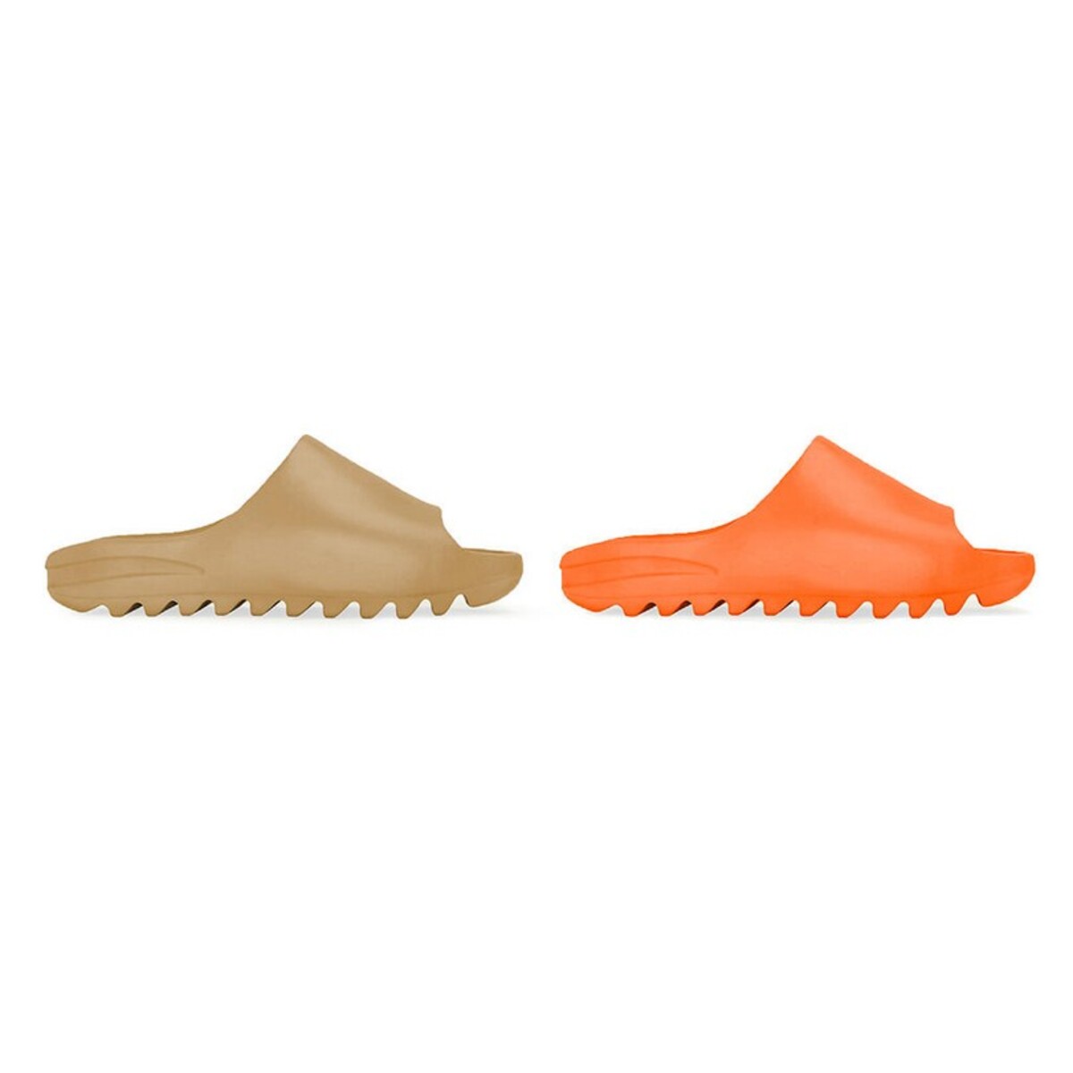 Adidas YEEZY Slide „Pure“ a „Enflame Orange“ 