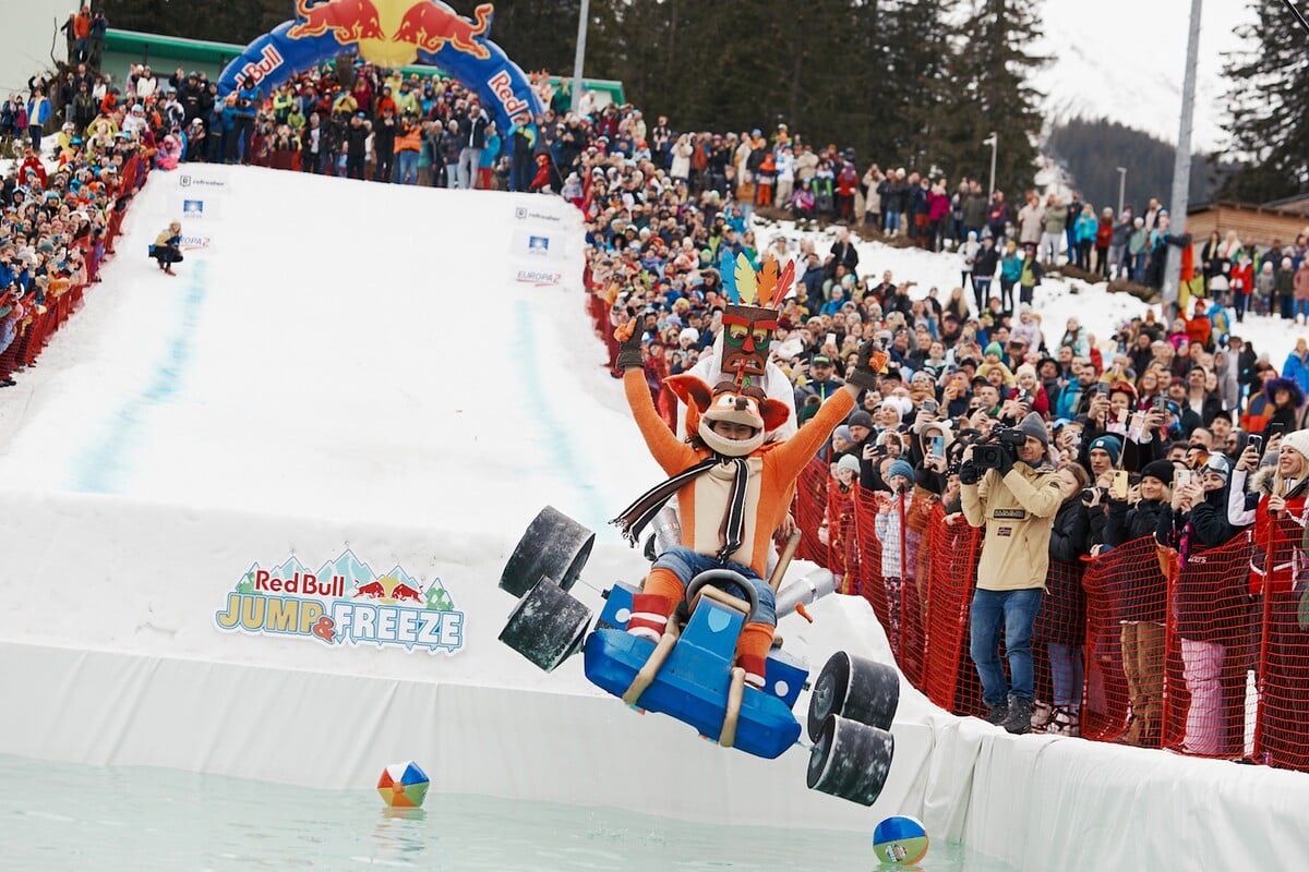 red bull jump and freeze