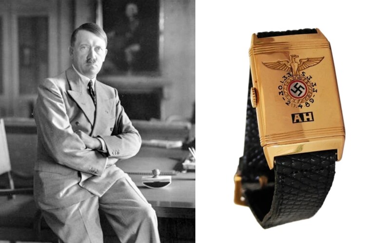 Luxusné zlaté hodinky Adolfa Hitlera idú do dražby. Odhadovaná cena je 4 milióny.
