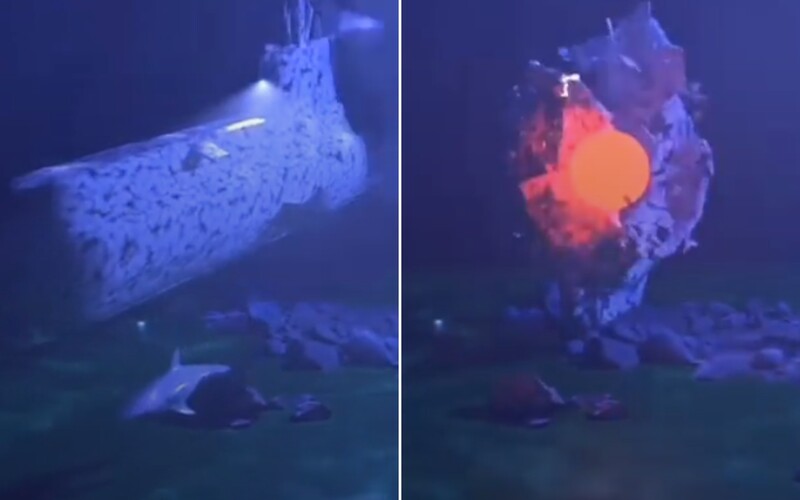 VIDEO: Simulace ukazuje tragickou implozi ponorky Titan. Pasažéři zřejmě zemřeli okamžitě.