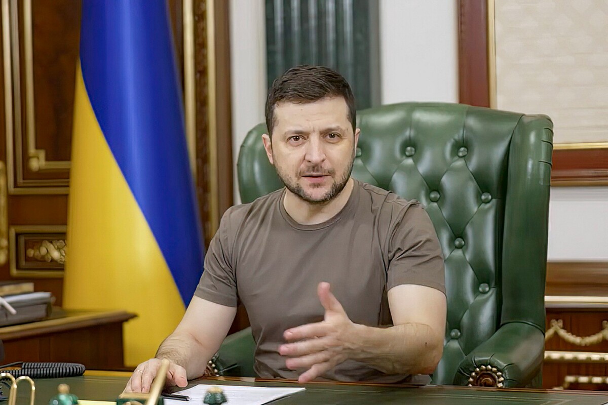 Volodymyr Zelenskyj.