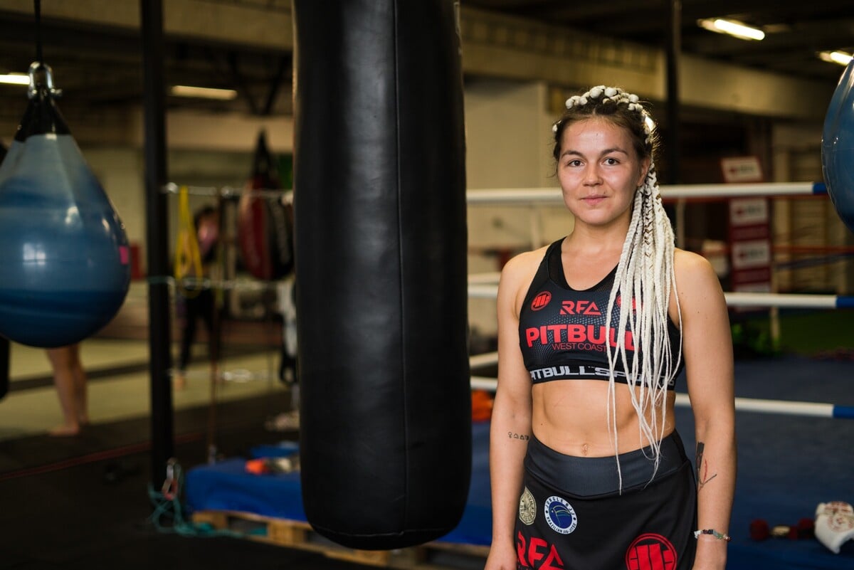 boxerka, MMA, box, šport, Elina Tauber, thajský box