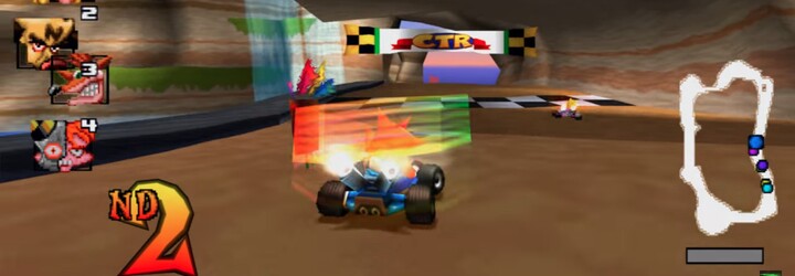 Crash Team Racing nejspíš dostane remaster!
