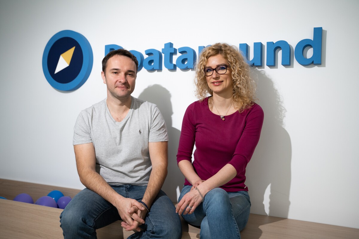 Zakladatelia spoločnosti Boataround Jana Escher a Pavel Pribiš.