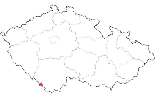 Jak zní český název hory, které se v němčině říká Plöckenstein?