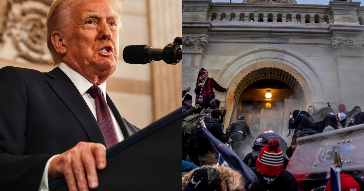 Donald Trump omilostnil 1 500 lidí. V roce 2021 byli obviněni z útoku na Kapitol