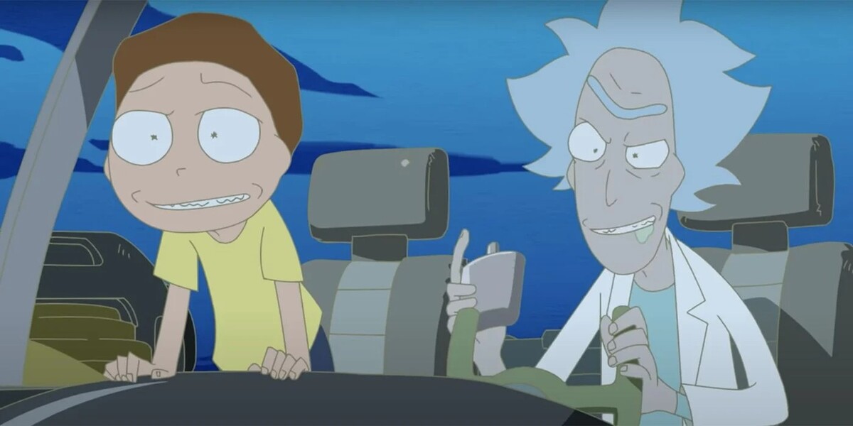 RIck and Morty anime