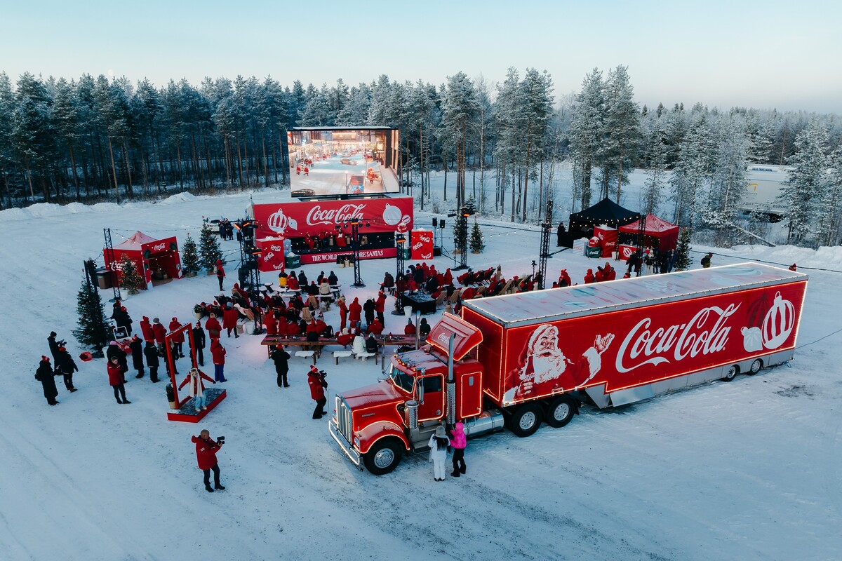 coca cola, vianočný kamión