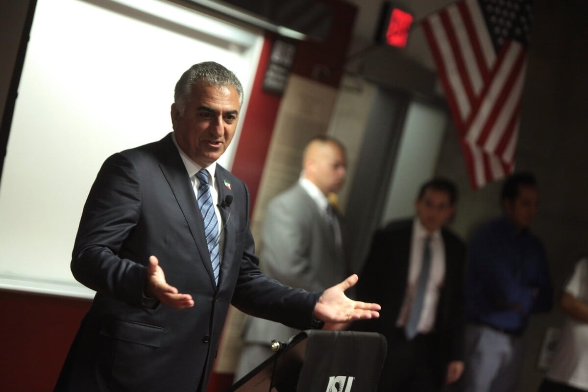 Reza Pahlavi.