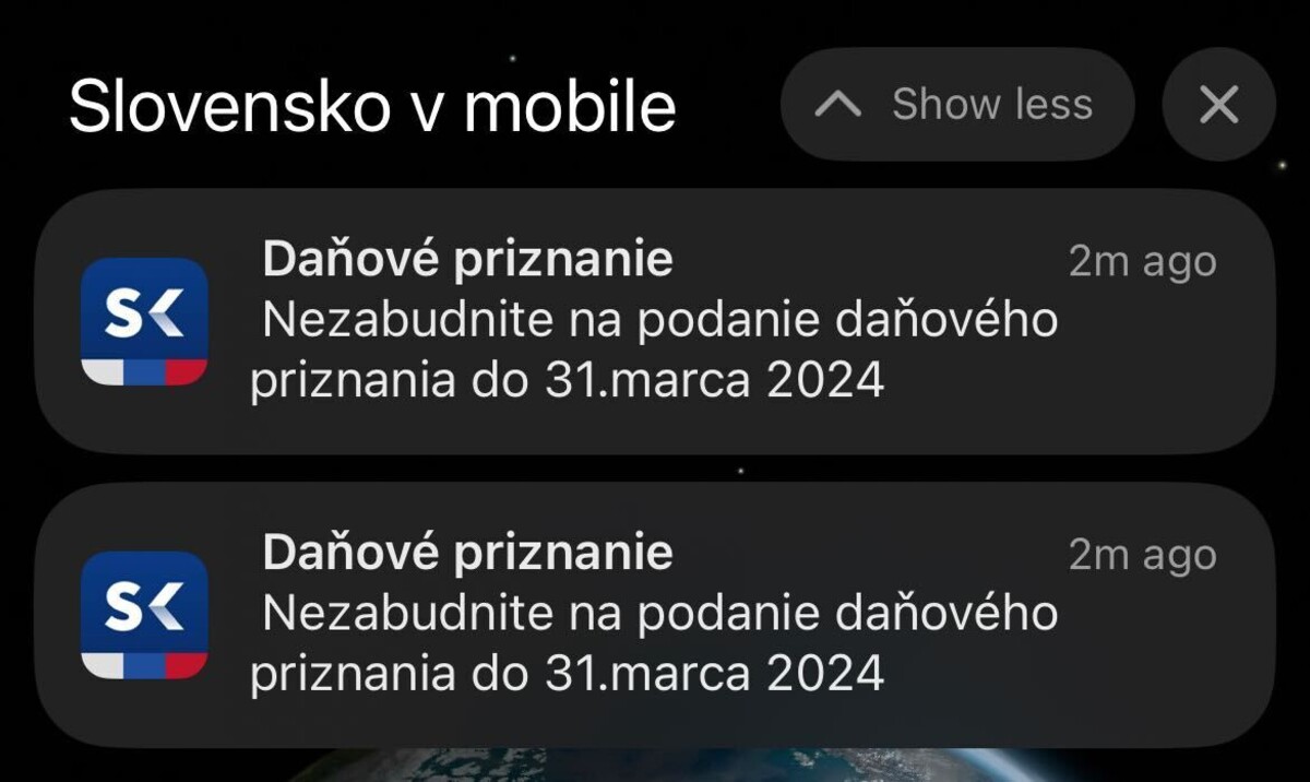 daňové priznanie