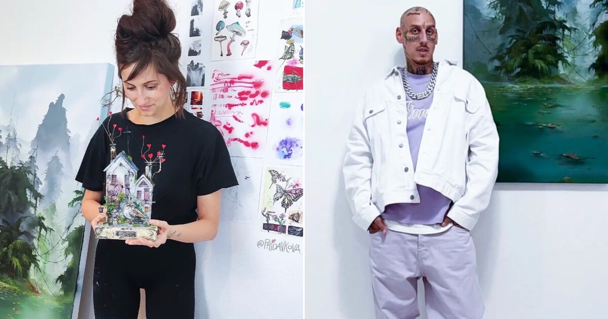 Malířka Katarína: Když si Separ koupil můj obraz a označil mě, lidé mě popichovali, že jsem to udělala za reklamu