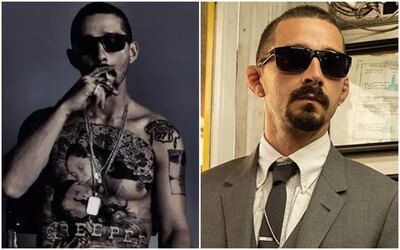 Shia LaBeouf si kvůli novému filmu nechal potetovat celý hrudník. Chtěl se více podobat gangsterovi.