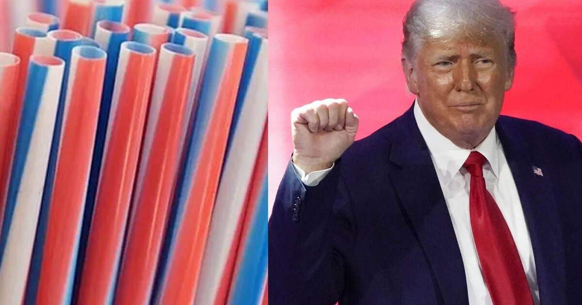 Trump vrací plastová brčka. „Liberální papírová brčka nefungují,“ prohlašoval už během kampaně