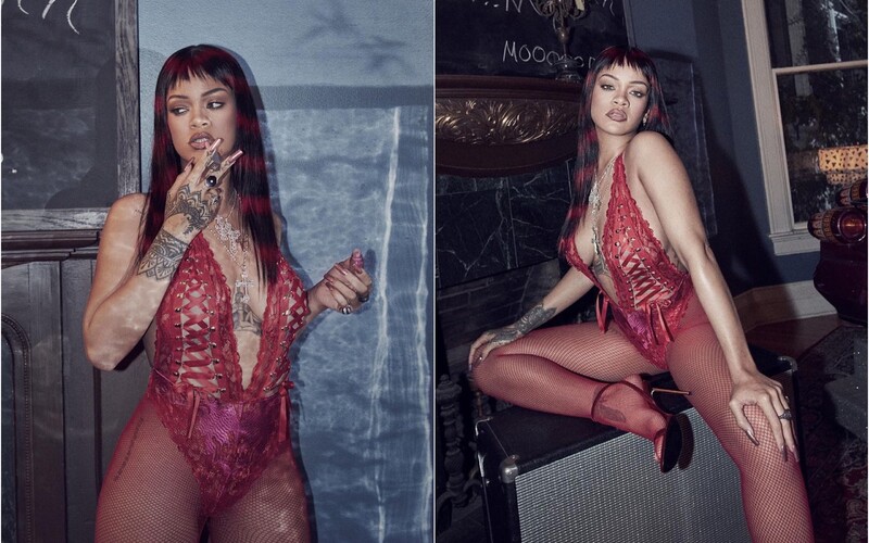 Rihanna odhaľuje kúsky z valentínskej kolekcie Savage X Fenty.