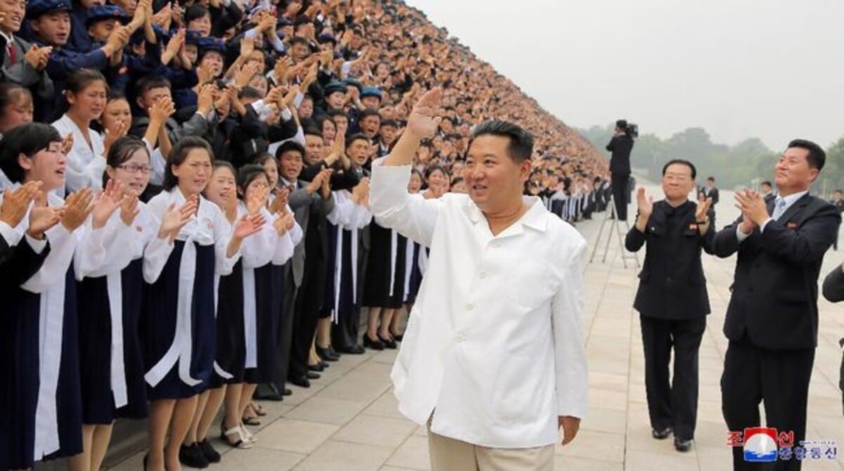 Kim Čong-un zdraví občanov KĽDR.