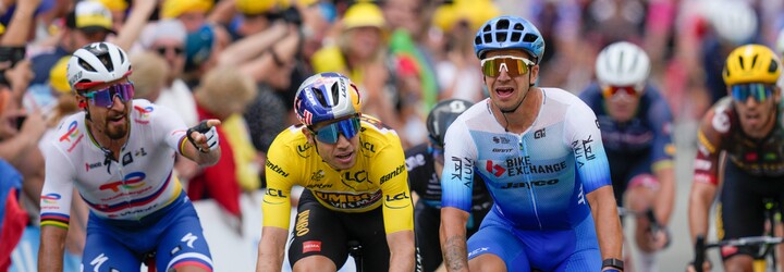 4. etapa Tour de France: Nielsen opäť v úniku, van Aert s prvým víťazstvom a Sagan na piatom mieste