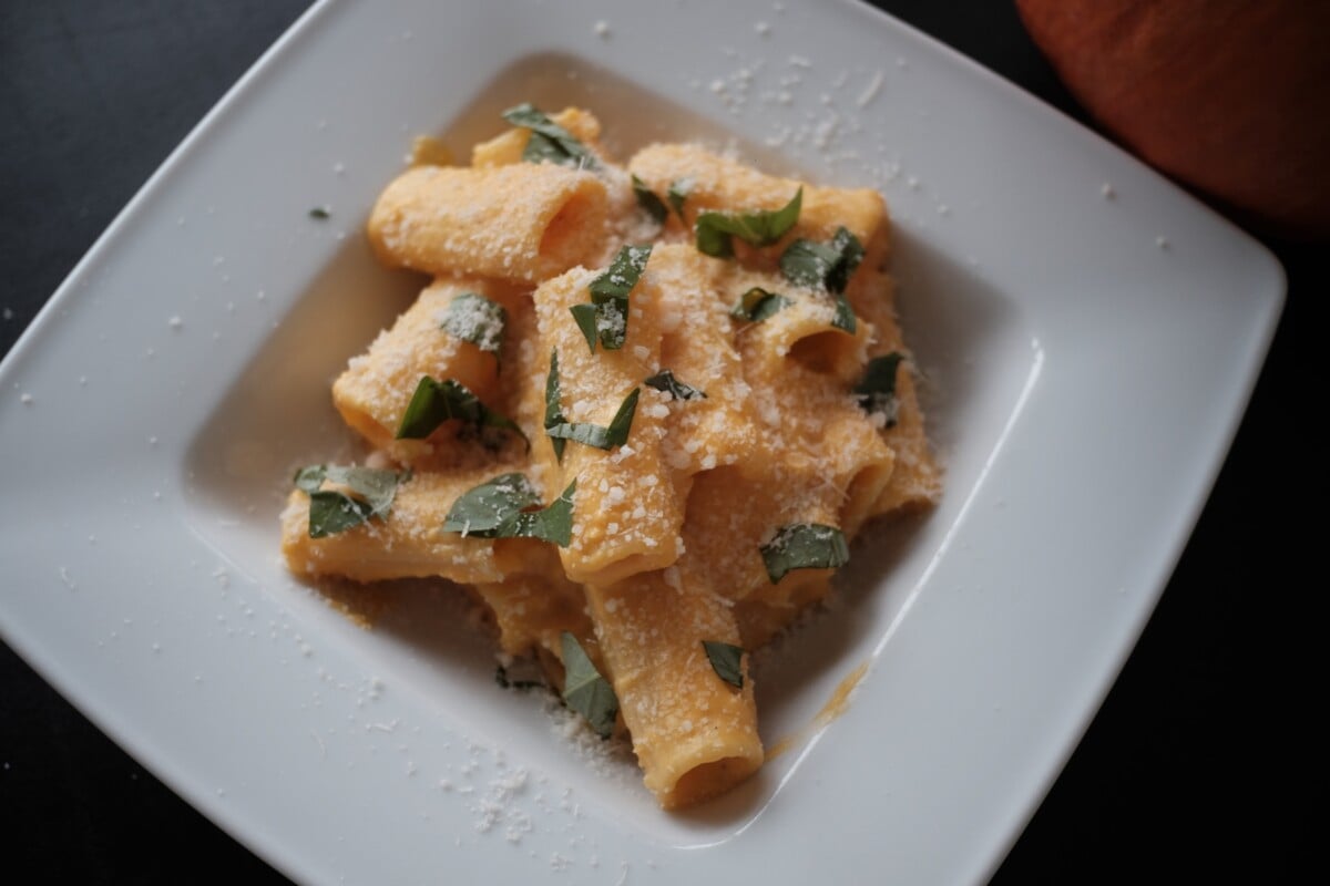 Krémová dýňová pasta
