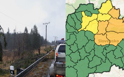 Na Slovensku udrie víchrica s rýchlosťou až 160 km/h. Potrápi veľkú časť obyvateľov.