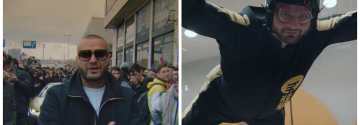 Rytmus najprv do nových Rapíkov nadiktoval legendárnu skladbu Temeraf a potom si šiel s kamošmi zalietať do tunela