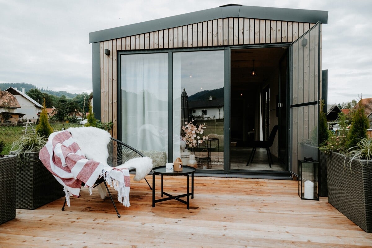 tiny house, liptov, slovensko, architektúra, interiérový dizajn