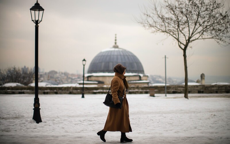 FOTO: Istanbul, Jeruzalém a Atény zasypal sníh. Podívej se na památky, které často pod sněhem nevídáme.