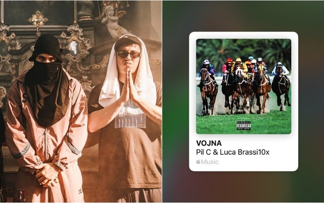 Pil C a Luca Brassi vydali spoločný album Vojna. Nájdeš na ňom nový Peroxid či Ninu Janovú