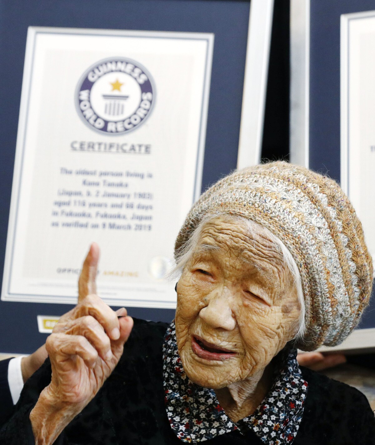 Kane Tanaka nejstarší žena na světě