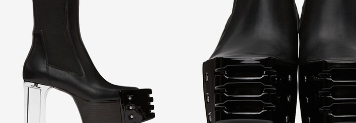 Boty na podpatku i pro pány? Rick Owens nepřestává udivovat a servíruje nám androgynní obuv za více než 54 tisíc korun