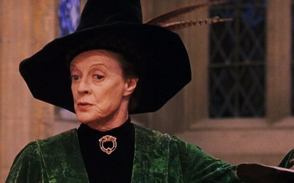 Profesorka Minerva McGonagallová.